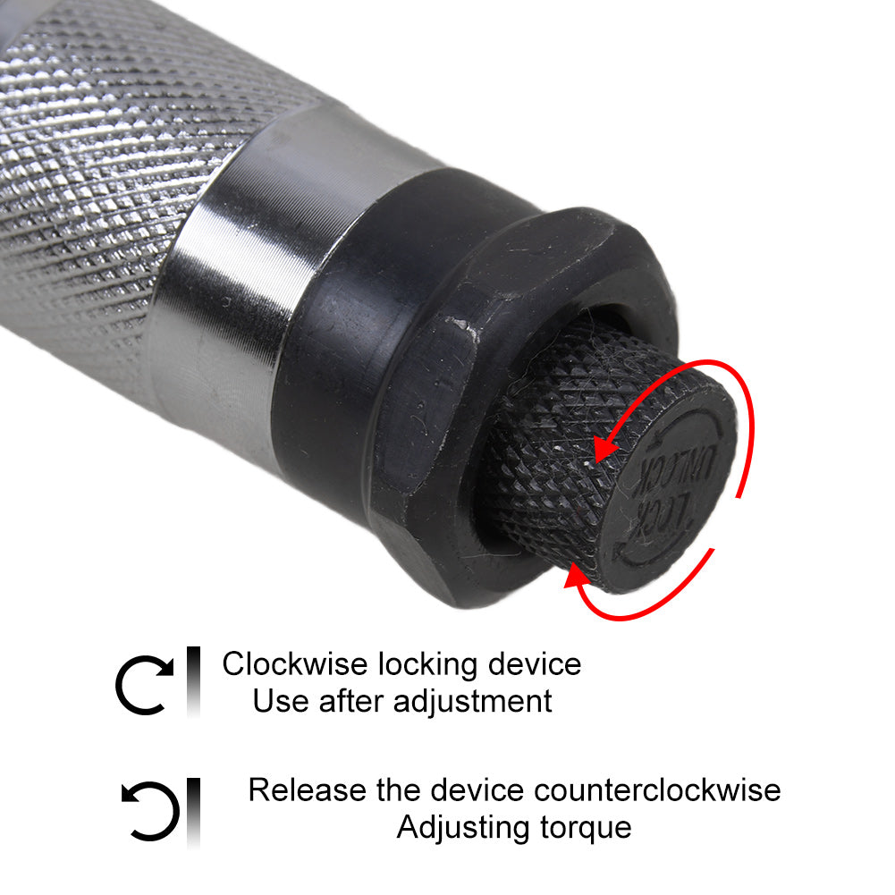 Drehmomentschlüssel 1/4" 5-25 Nm Ratsche Drehmoment Werkzeug Stecknüsse Fahrrad