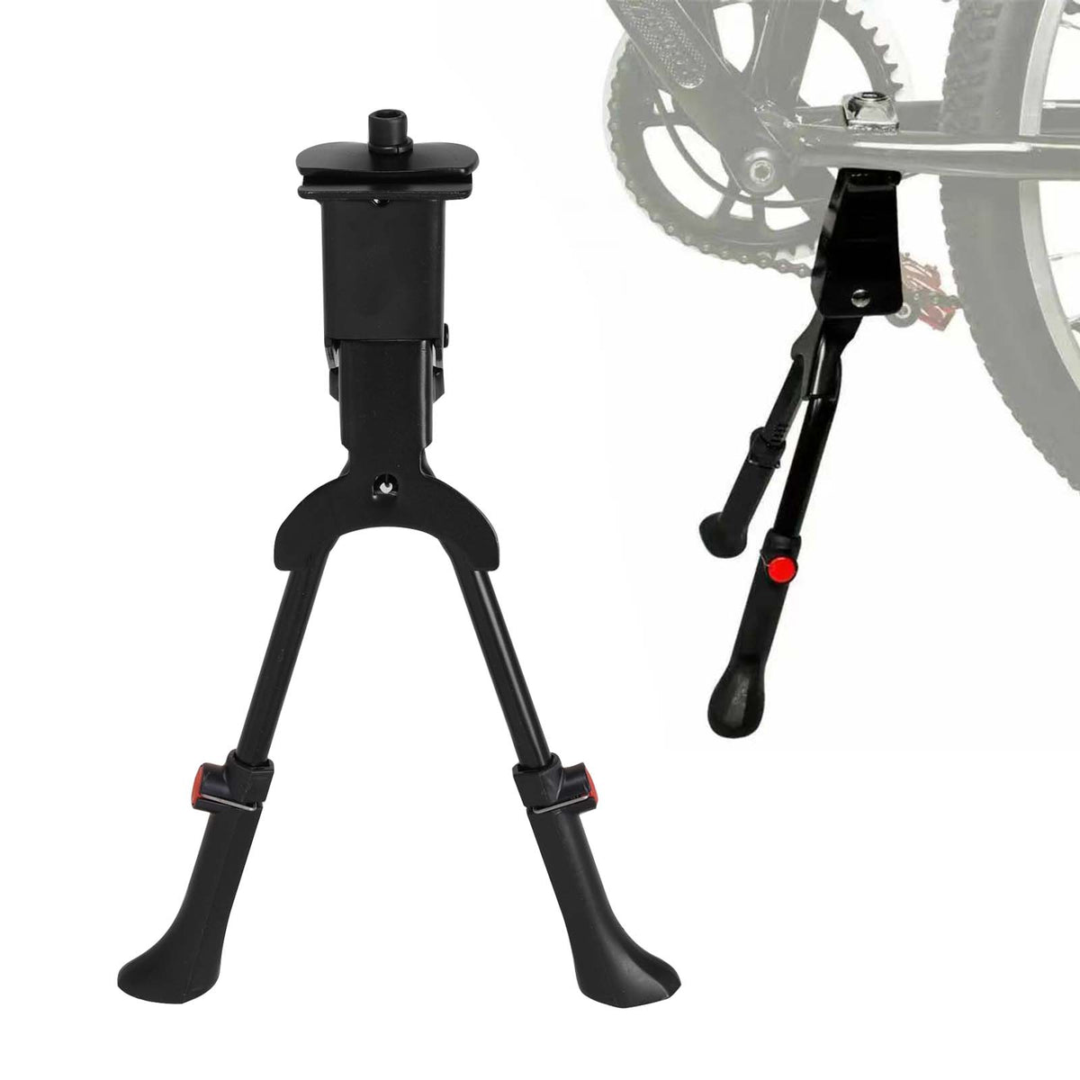 Zweibeinständer Fahrradständer Doppelständer für 26 27 28 29 Zoll Fahrrad