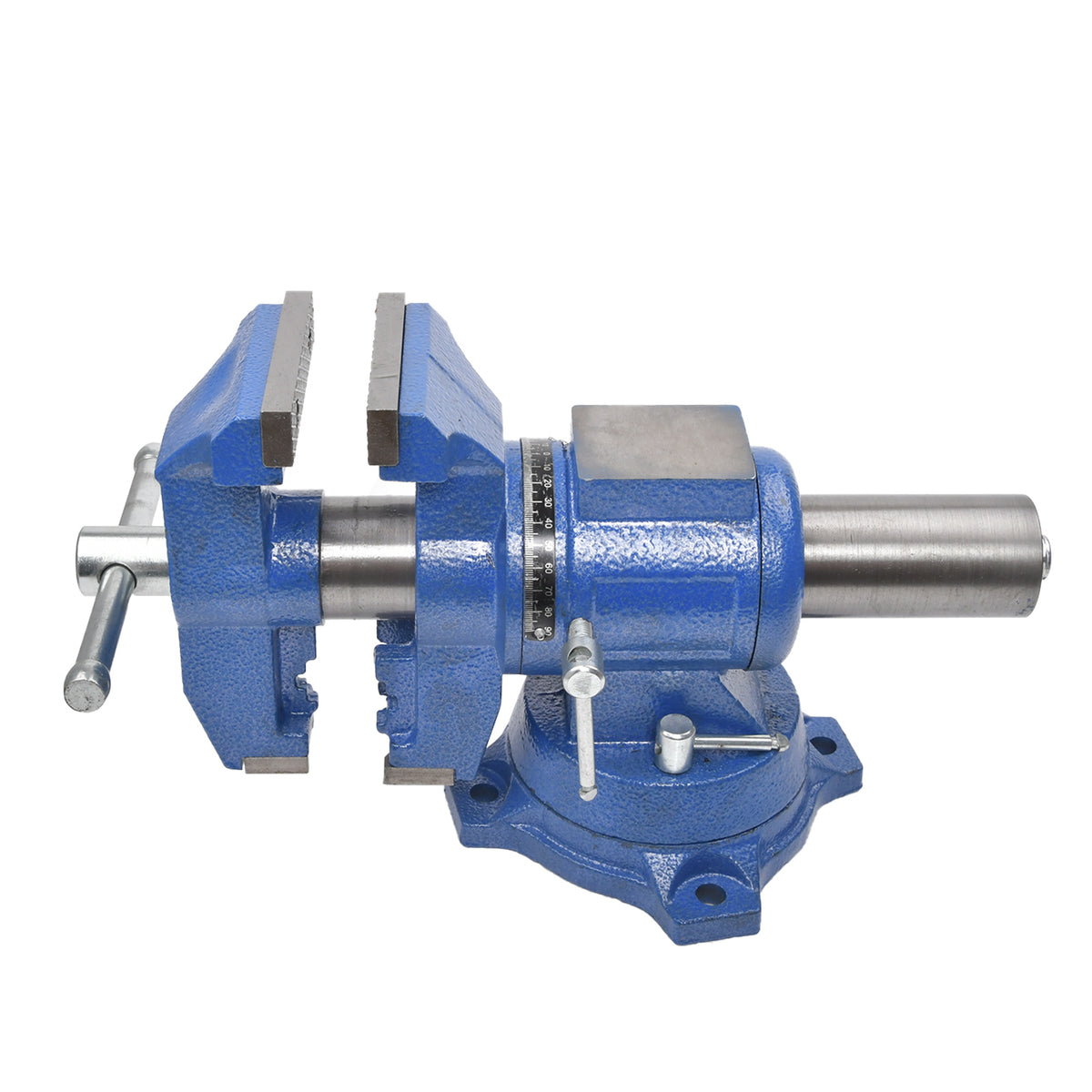 Profi Schraubstock drehbar 100mm Spannweite -,zwei Achsen Rotation 360°
