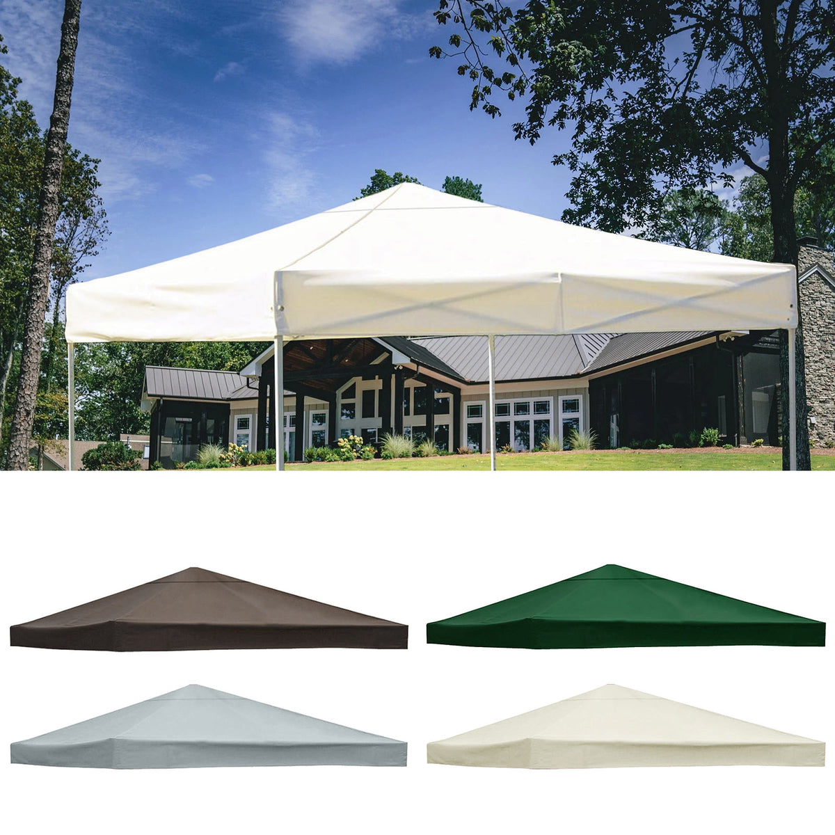 Ersatzdach Pavillon universell Pavillon 3x3m wasserdicht