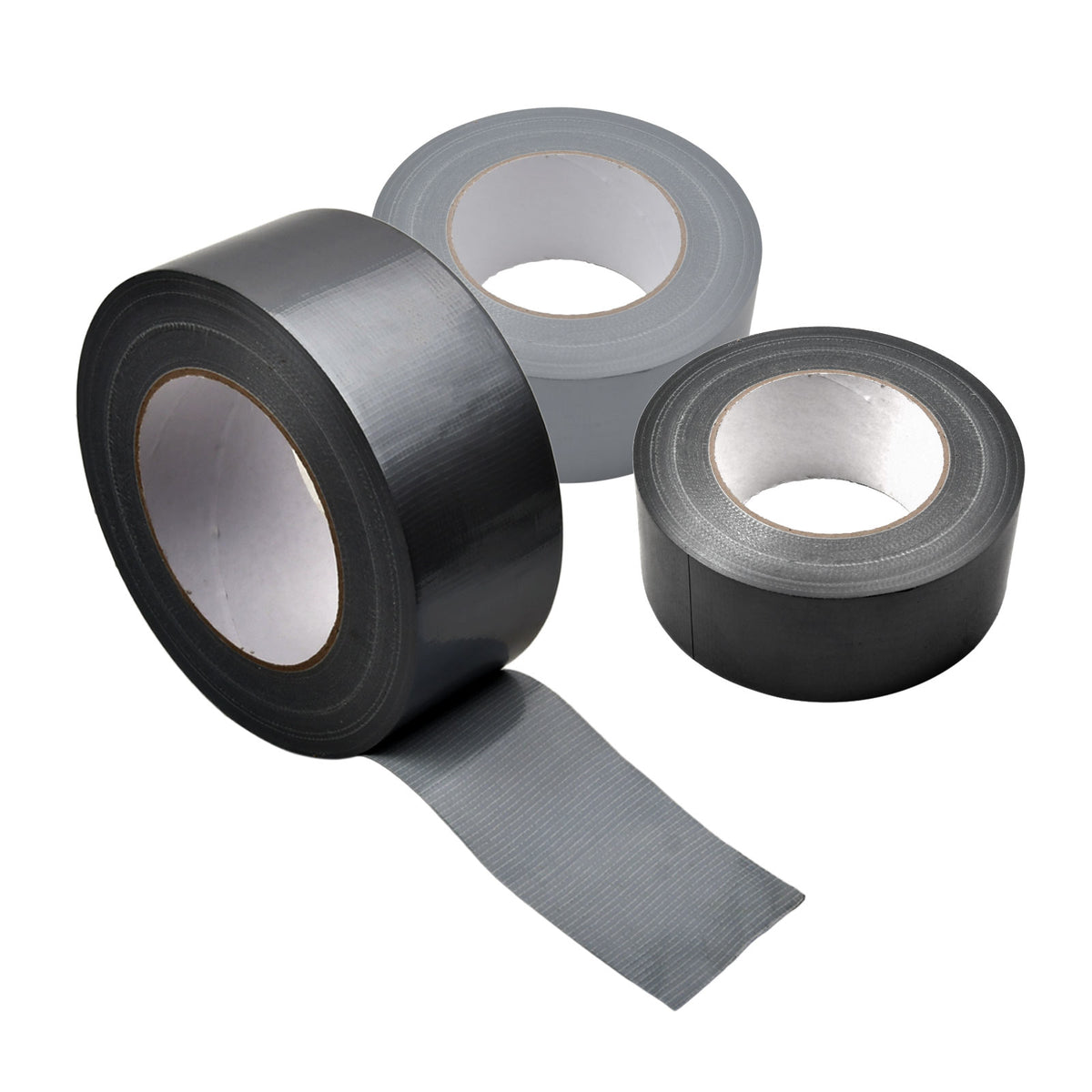 Gewebeband 50m silber oder schwarz Panzertape Panzerband Klebeband