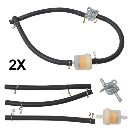 Benzinfilter mit Schlauch Kraftstoffhahn Filter Fuel Line Snap