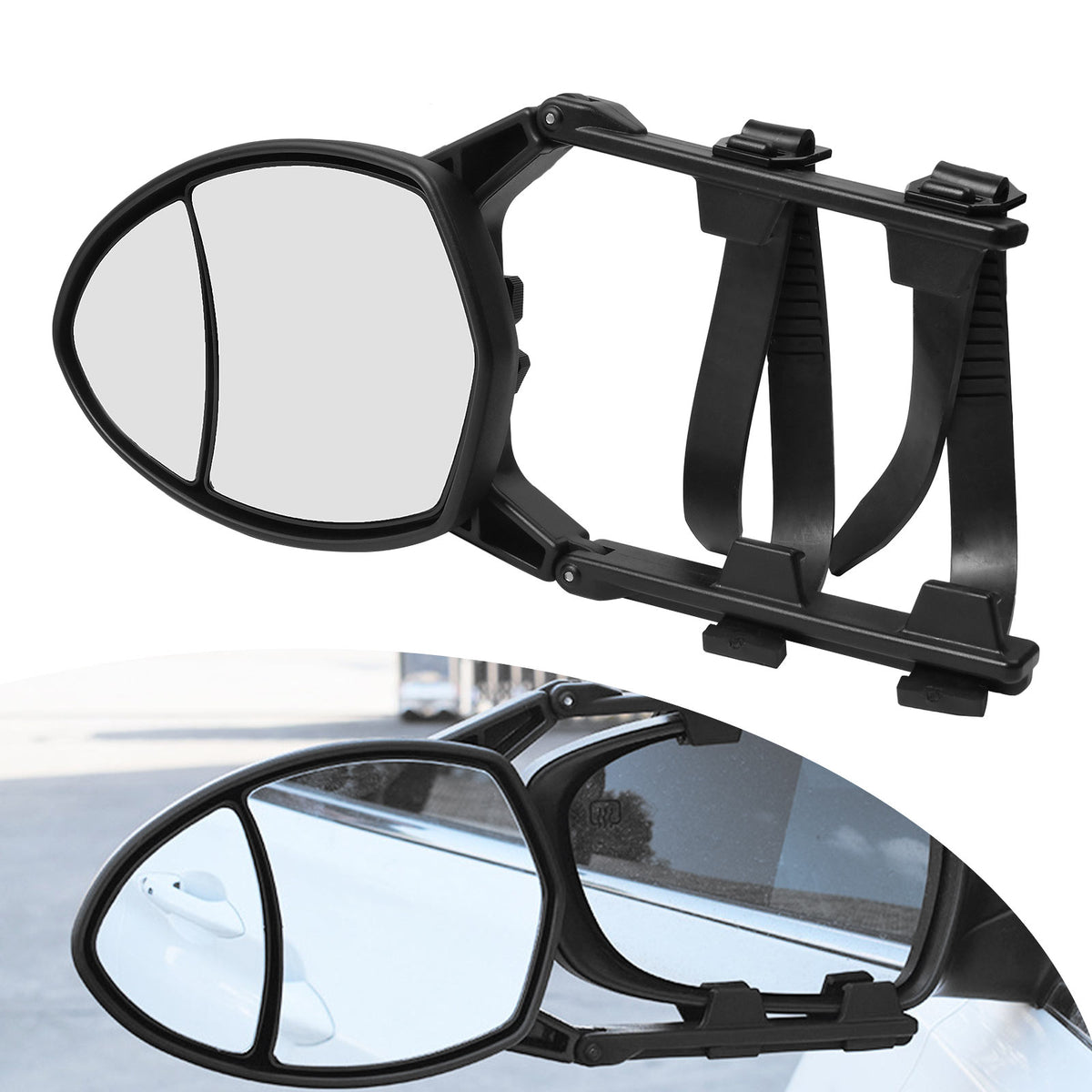 Dual-View-Aufsatzspiegel Caravanspiegel Wohnwagenspiegel