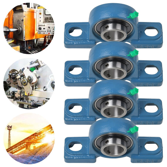 4 Stück UCP 206 für 30 mm Welle, Stehlager, Gehäuselager, Lagerbock