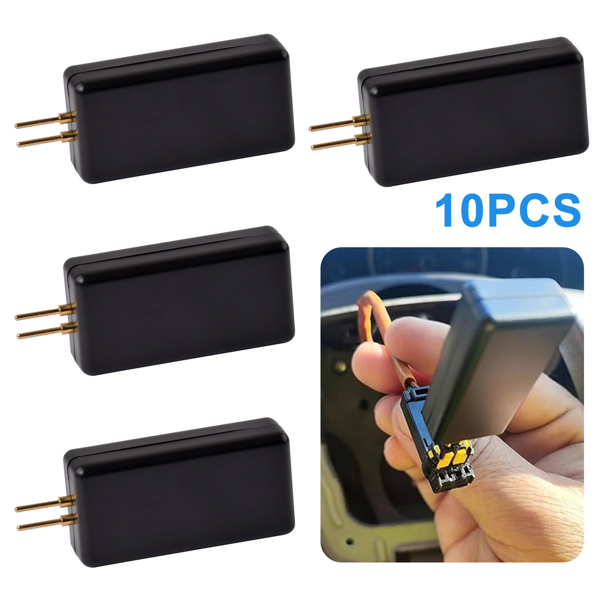10X Auto Airbag Emulator Simulator Widerstand Bypass Fehlersuche Diagnose