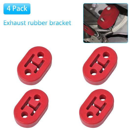 4x Universal Polyurethan PU Auspuff Gummi Halter Verstärkt
