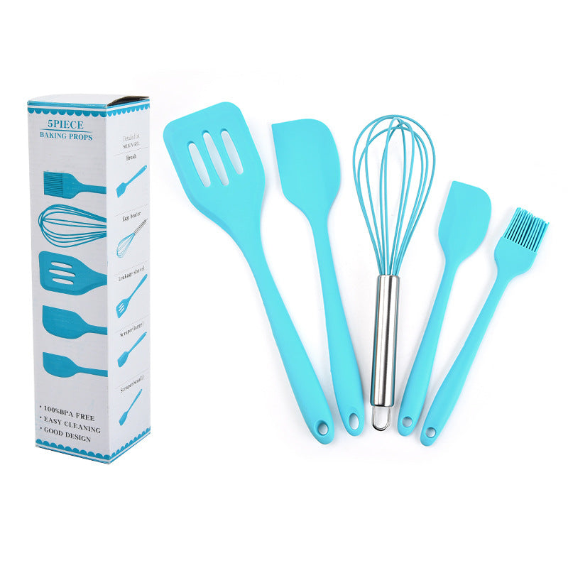 Pack von 5 Silikon Kochgeschirr Set