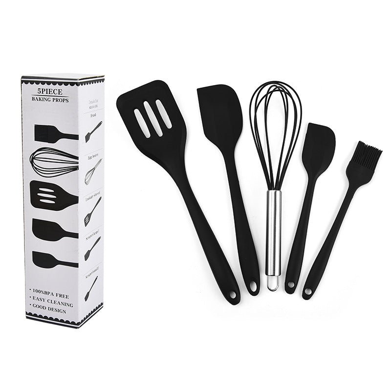 Pack von 5 Silikon Kochgeschirr Set