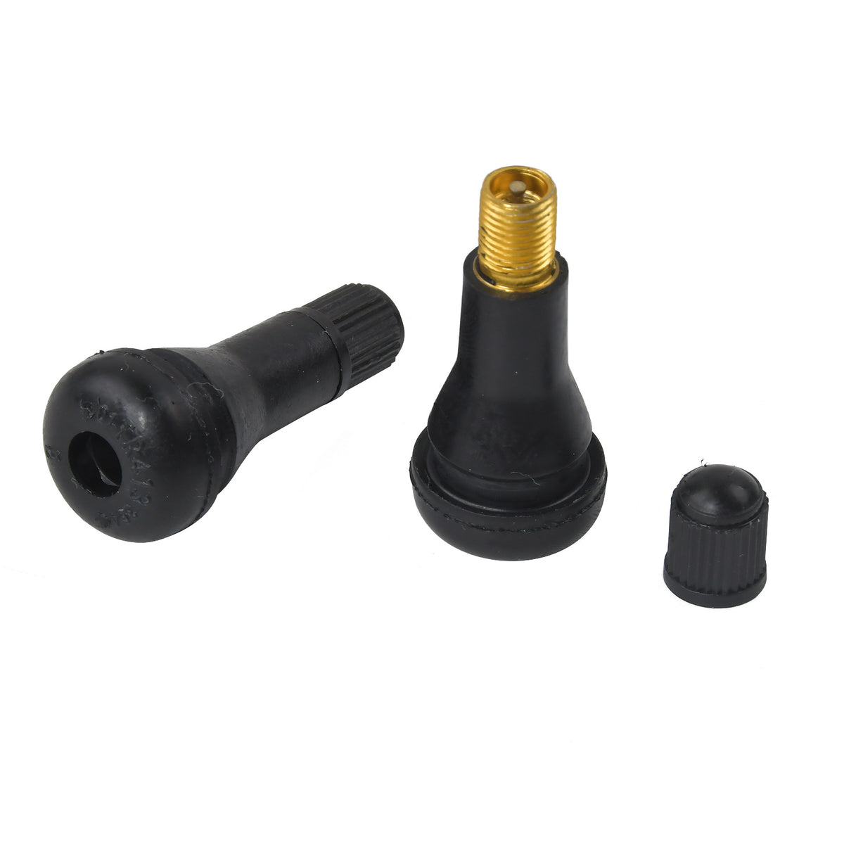 100x Gummiventile TR413 Snap-In Reifenventile Ventile