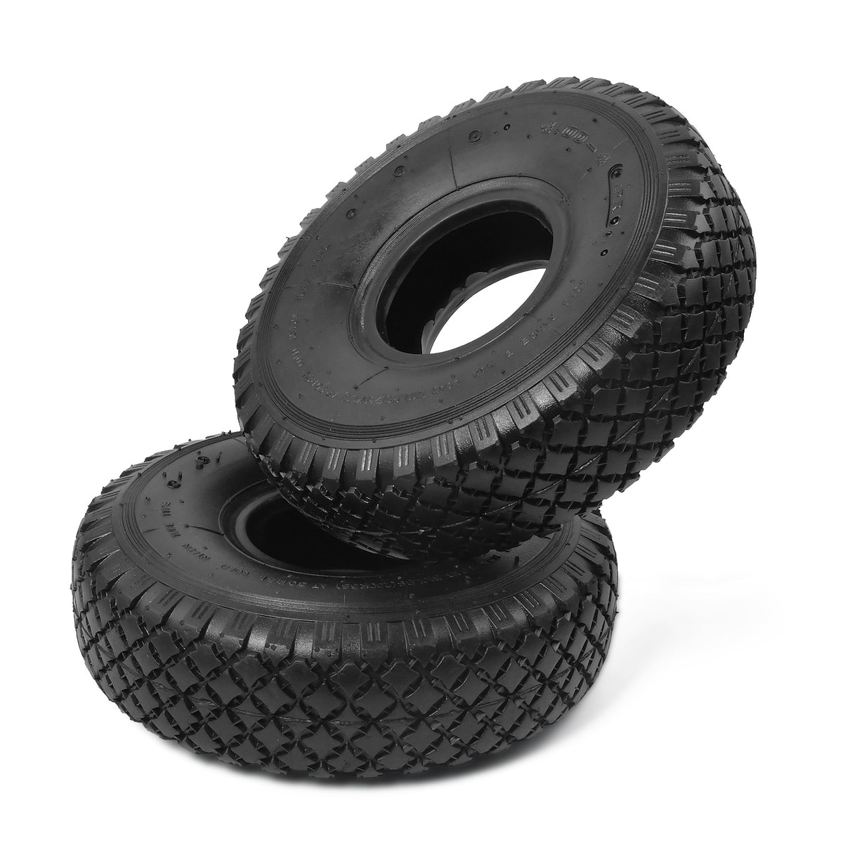 2xReifenmantel 11x4.00-4 4pr Rasentraktor