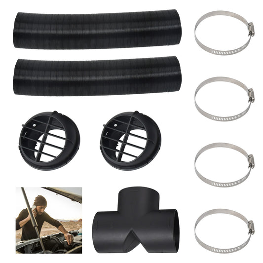 75MM Auto Standheizung Rohr Kanal Warmluft Auslass
