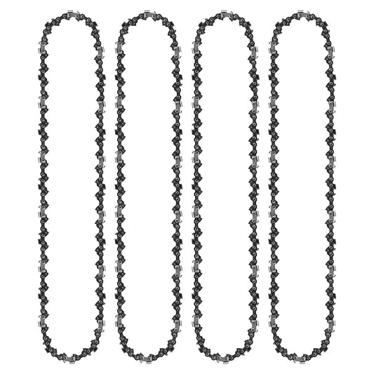 4 x Sägekette 18" 45cm 0,325 (1,5mm) 72 Glieder für Motorsäge