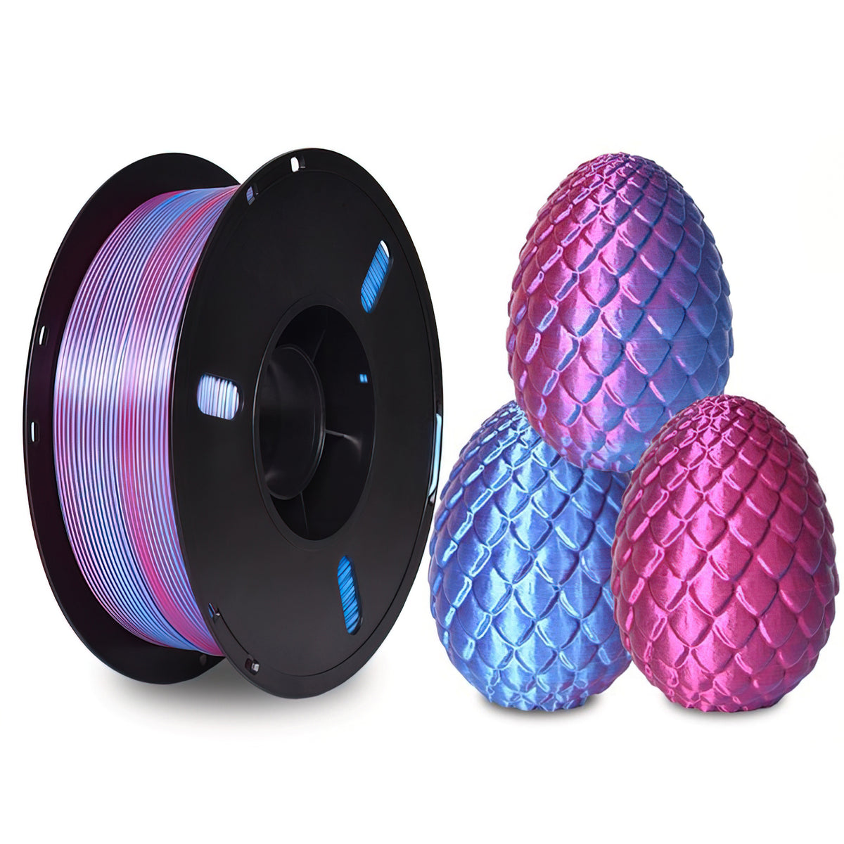 Zweifarbige Seiden PLA Filament 1.75mm, PLA-Filament