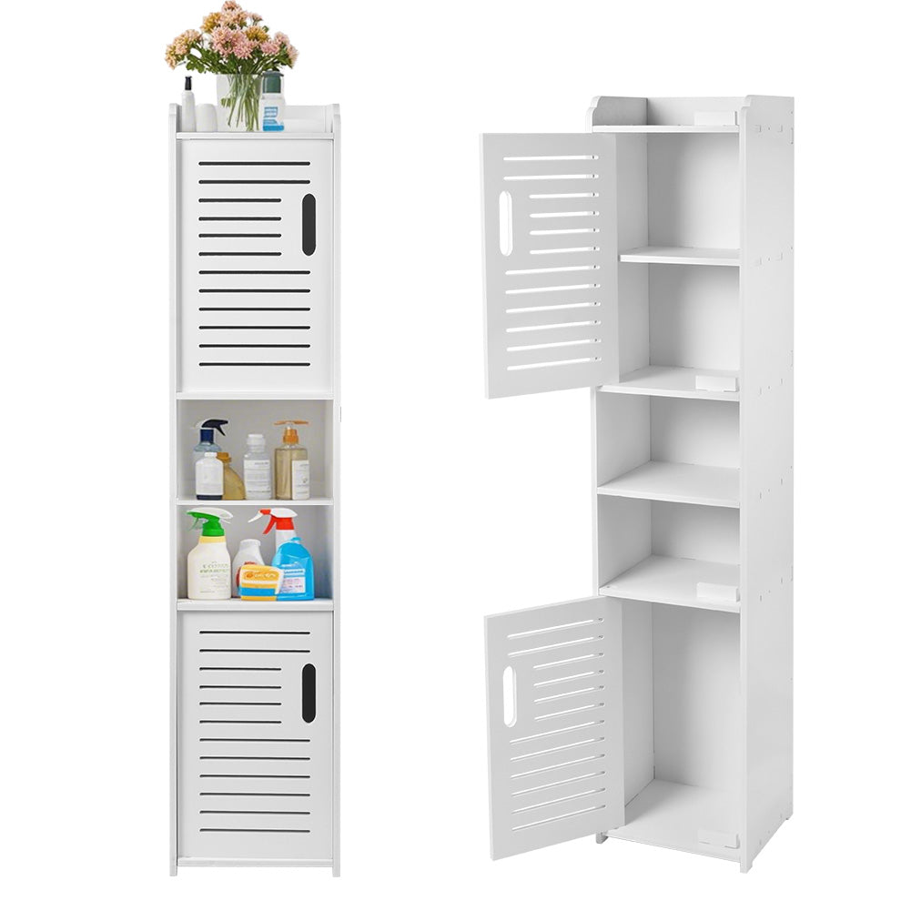 Hochschrank Badezimmerschrank Badschrank Badregal 5 Ebenen