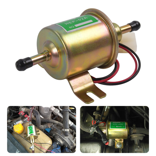 12V HEP-02A Universal Kraftstoffpumpe Benzinpumpe Elektrische