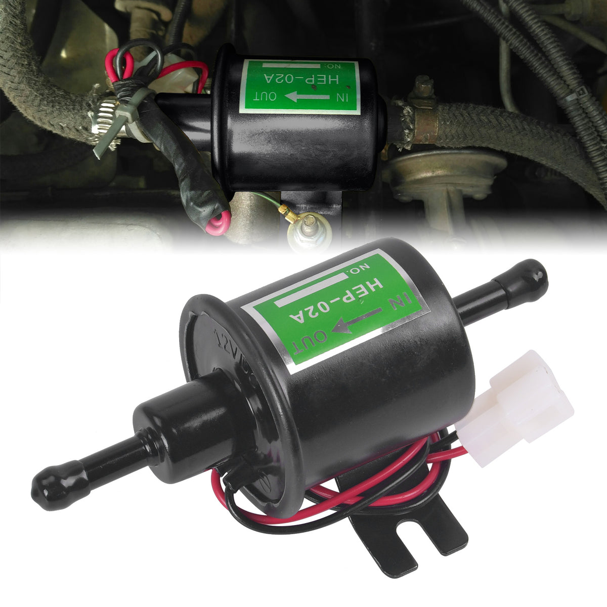 12V HEP-02A Universal Kraftstoffpumpe