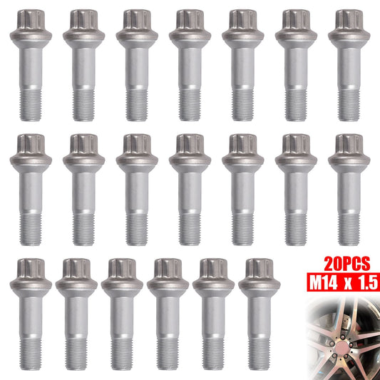 20x Radschraube Radbolzen für Mercedes M14 x 1.5