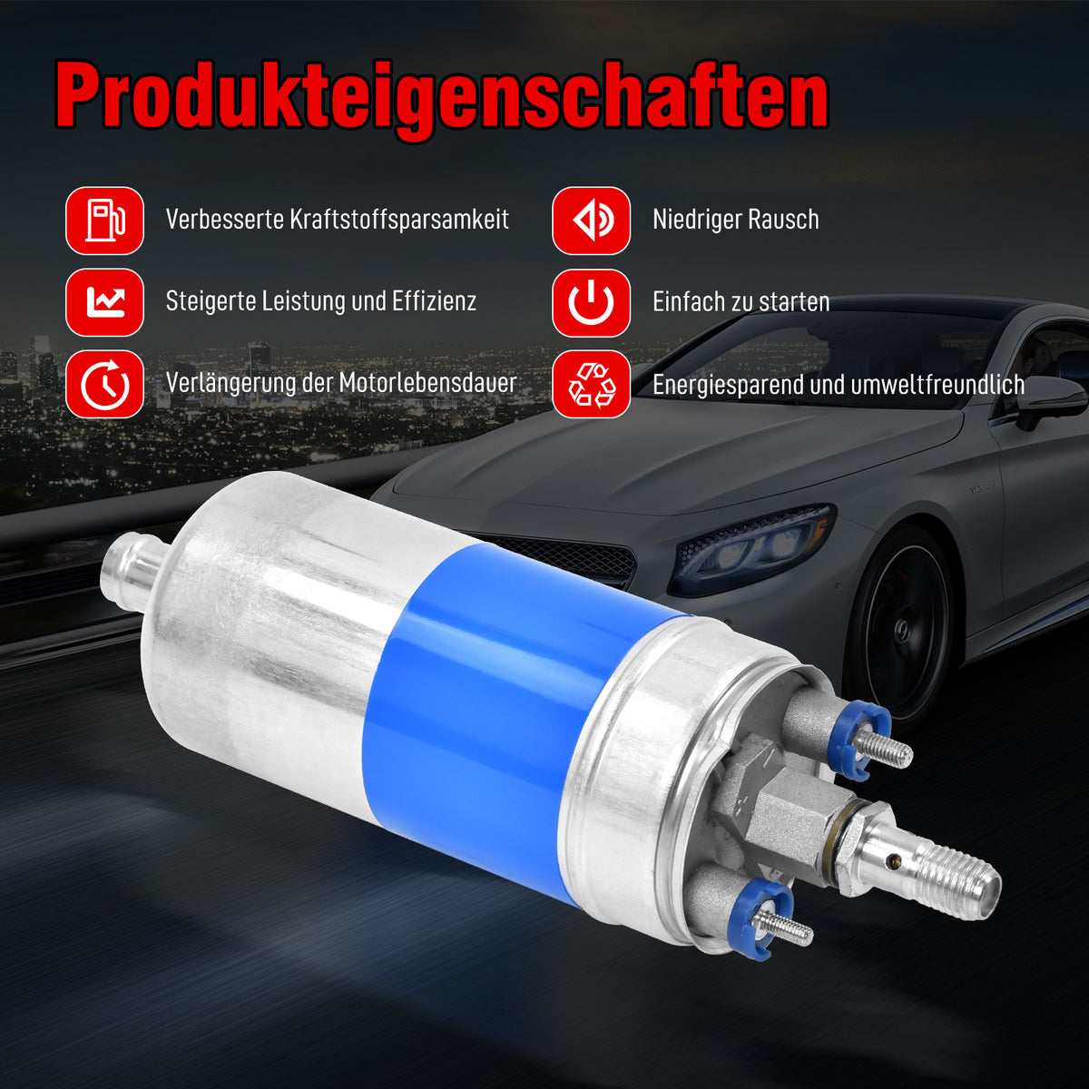 Kraftstoffpumpe Benzinpumpe für Mercedes-Benz R107 W124