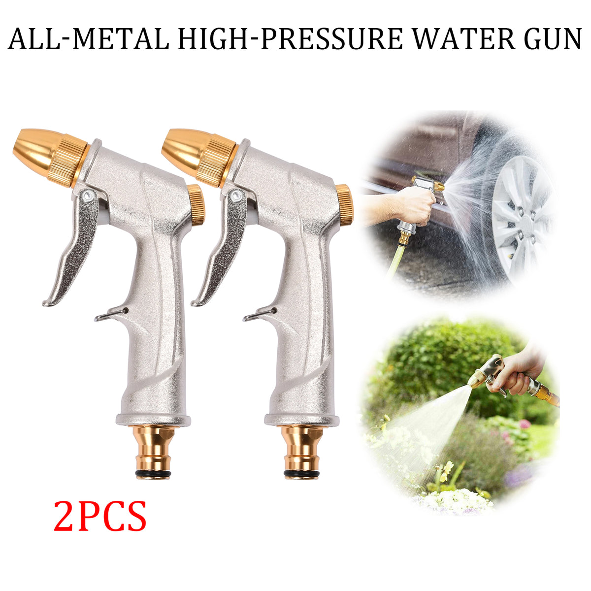Auto Hochdruck Handbrause Wasserpistole Düse Gartenspritzpistole