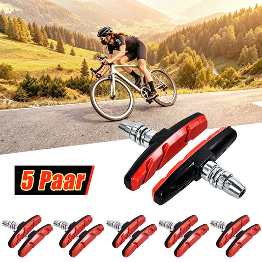 10x Fahrrad V-Bremsbeläge Bremsklötze Bremsbacken Bremsschuhe