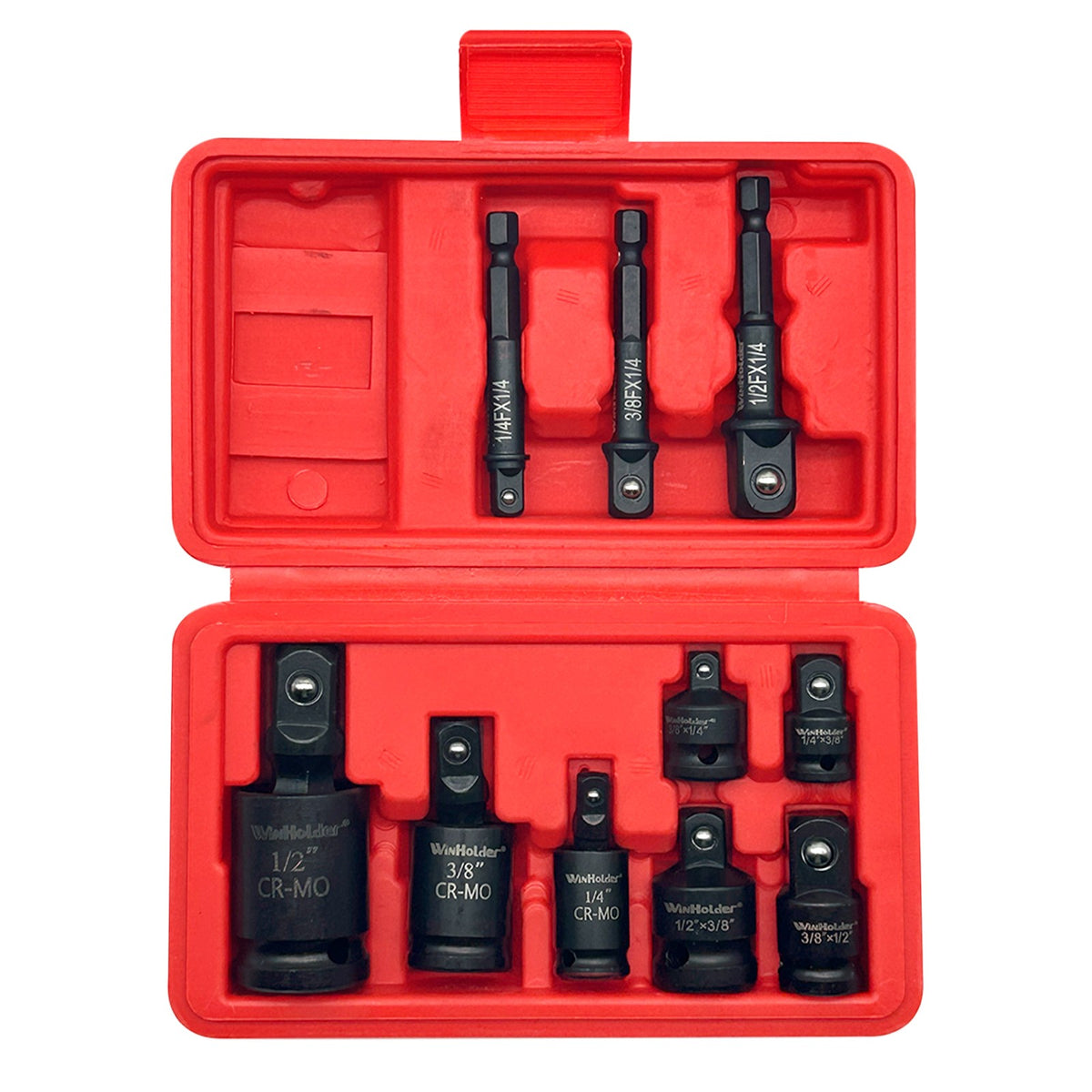 Schlagschrauber Stecknuss Adapter Set 1/4" 3/8" 1/2" 3/4"