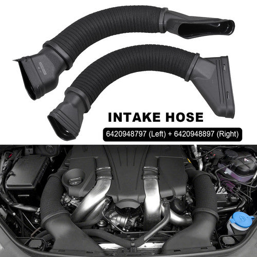 2x Luftschlauch Ansaugschlauch Ansaugrohr Für Mercedes W166 X166 ML350