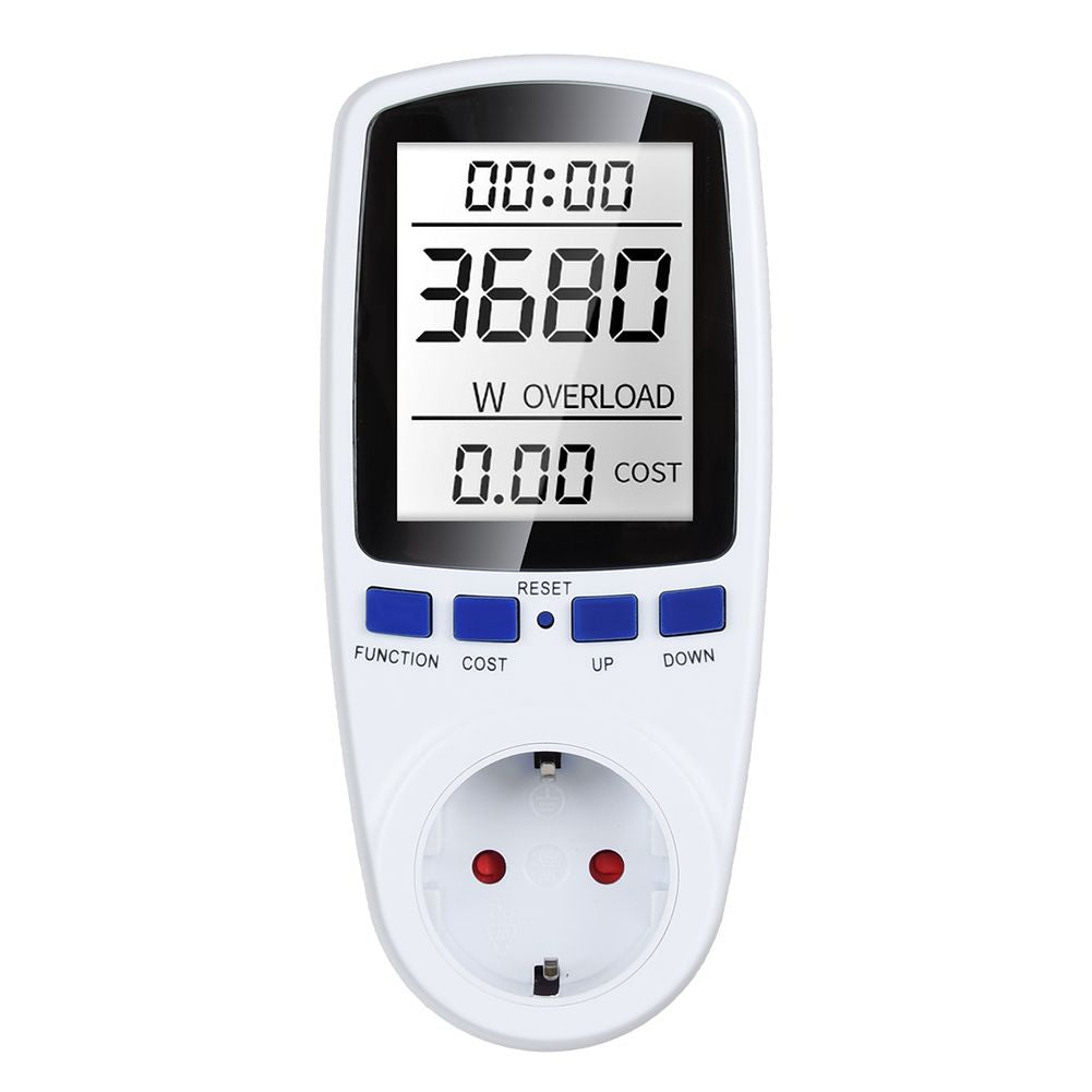 Stromverbrauch Leistungsmesser Wattmeter Stromzähler