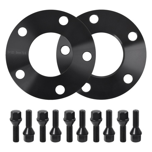 Spurverbreiterung 2x5mm BMW E36 E46 E90 E91 E60 E61 Spurplatten 5x120