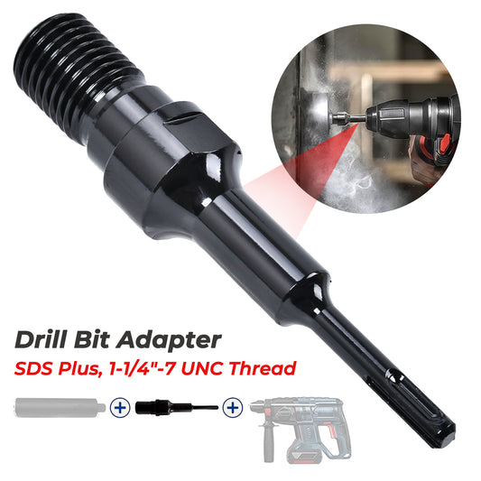 Bohrkronen Adapter SDS Plus > 1 1/4" Zapfen für Diamantbohrkrone Kernbohrer