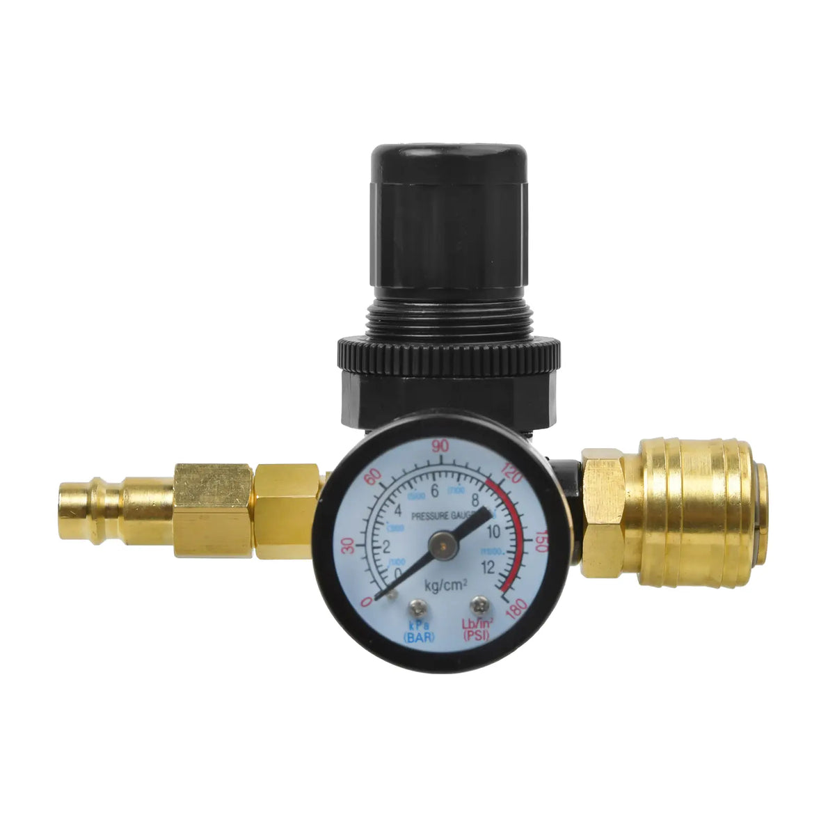 Druckminderer Druckregler Für Druckluft Werkzeug Kompressor 1/4" 0-12bar