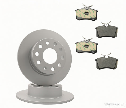 Bremsenset hinten Bremsscheiben Bremsbeläge VW AUDI SKODA SEAT