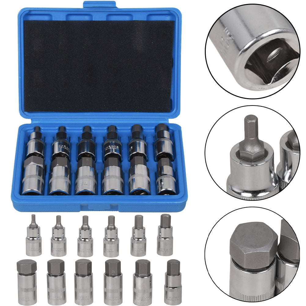 STECKSCHLÜSSEL SATZ 5-22 mm