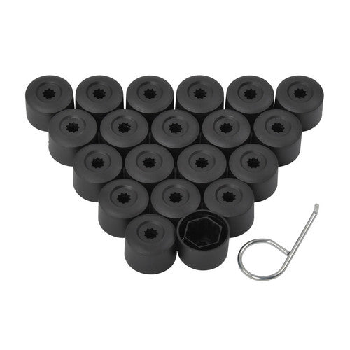 20x Radschrauben Radmutter Bolzen Kappen Abdeckung 17mm Abdeckungen