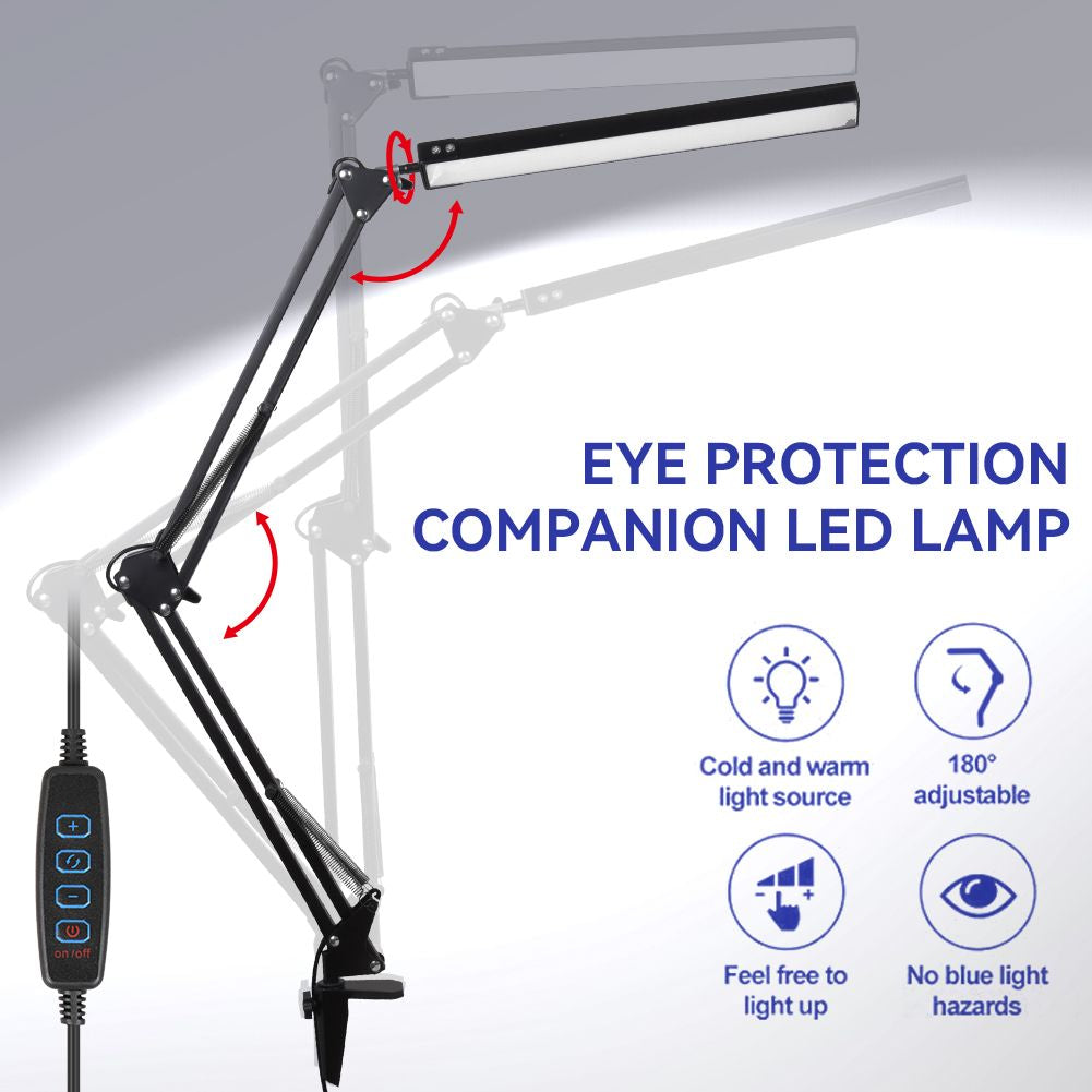 LED Schreibtischlampe Tischlampe Dimmbar Leselampe Büroleuchte
