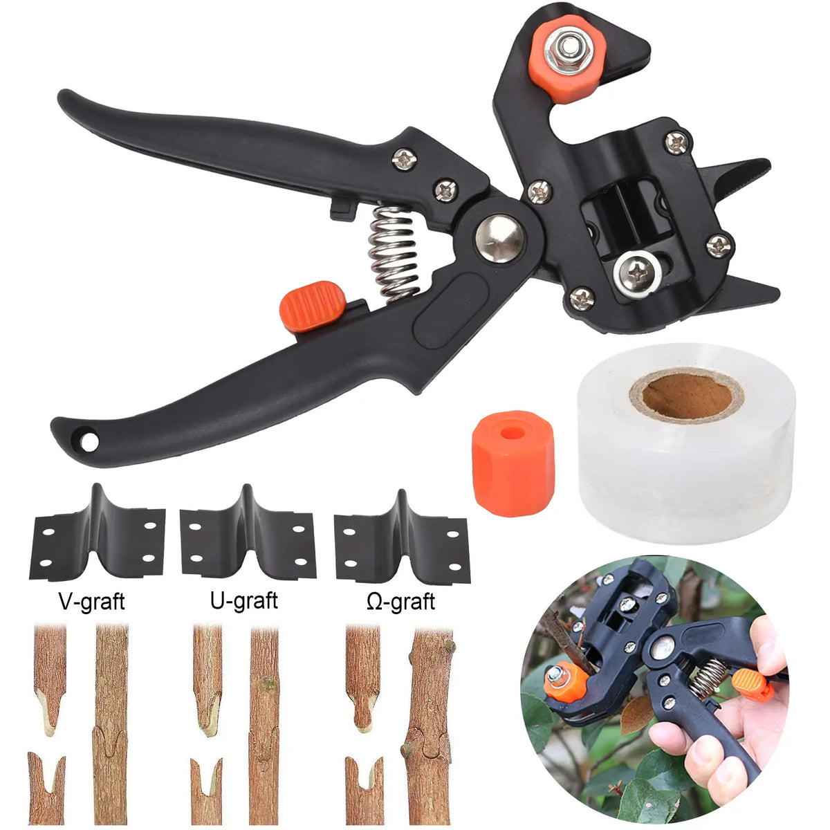Gartenschere Pfropfschere Veredelungszange Pfropfen Okuliermesser