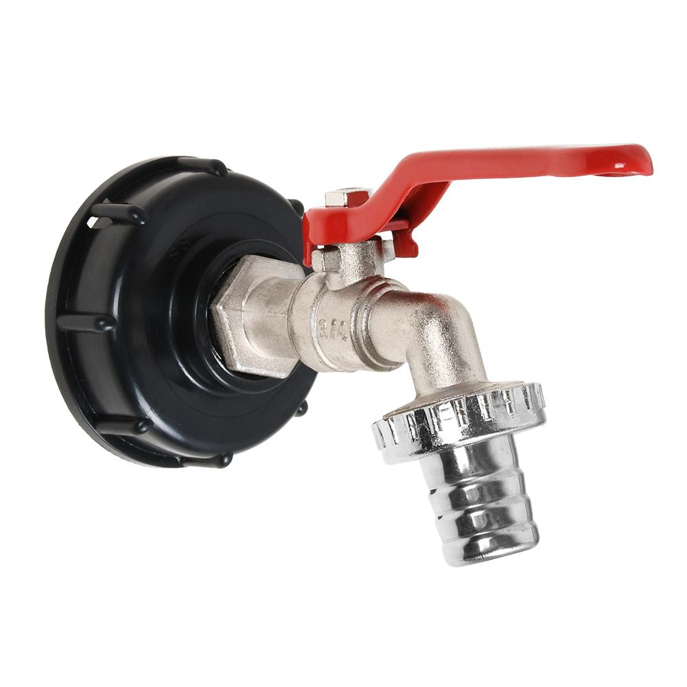 IBC Container Steckkupplung Wasserhahn Adapter Anschluss Absperrhahn