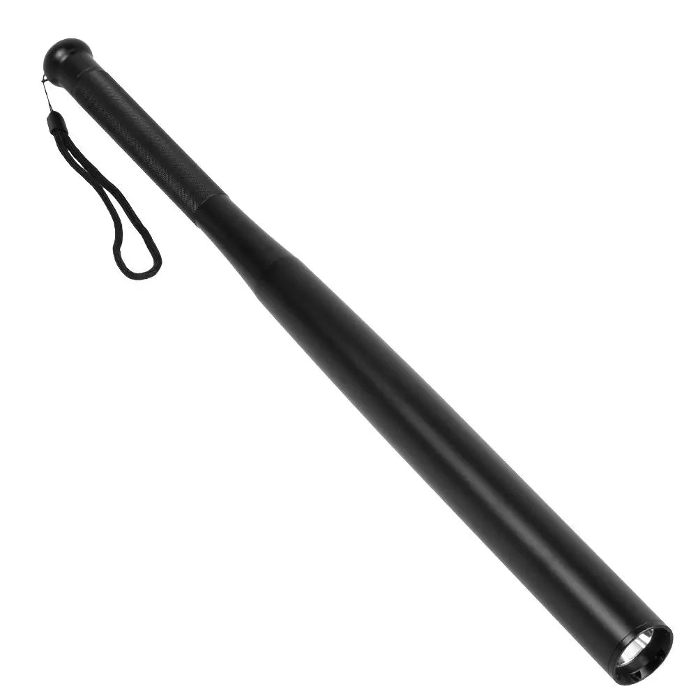 49cm schwarze Baseballschläger Fackel LED Taschenlampe