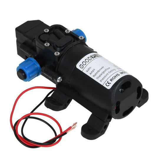 60W Wasserpumpe Selbstansaugende Pumpe 12V Hochdruckpumpe