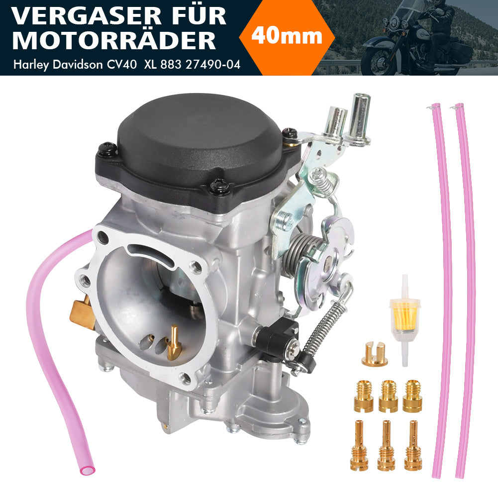 CV40-Vergaser für 1988-2006 Harley Davidson Sportster XL883 XL1200 27490-04