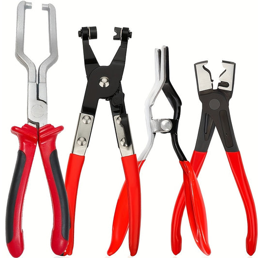 4tlg Schlauchklemmenzangen Set Schlauchschellenzange