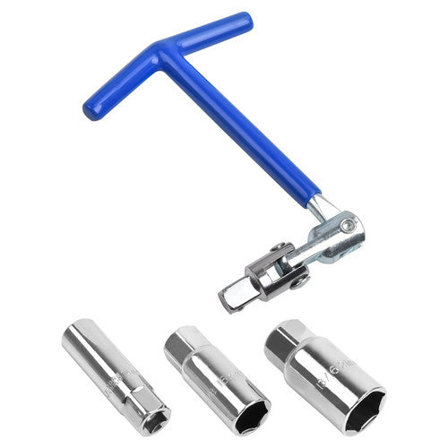 Zündkerzen-Schlüssel Zündkerze 14,16,21mm Satz PKW Motorrad Roller 4-tlg