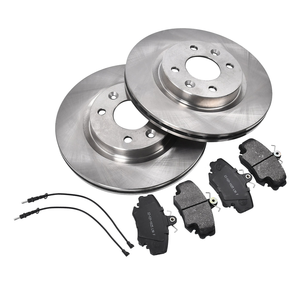 Bremsscheiben belüftet + Beläge vorne passend für Renault Twingo 1.2