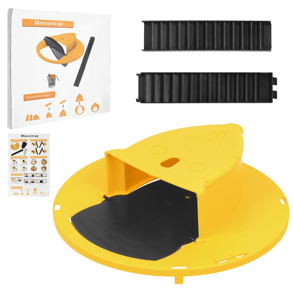 Flip Slide Mausefalle Bucket Deckel Automatische Mausefalle Eimer