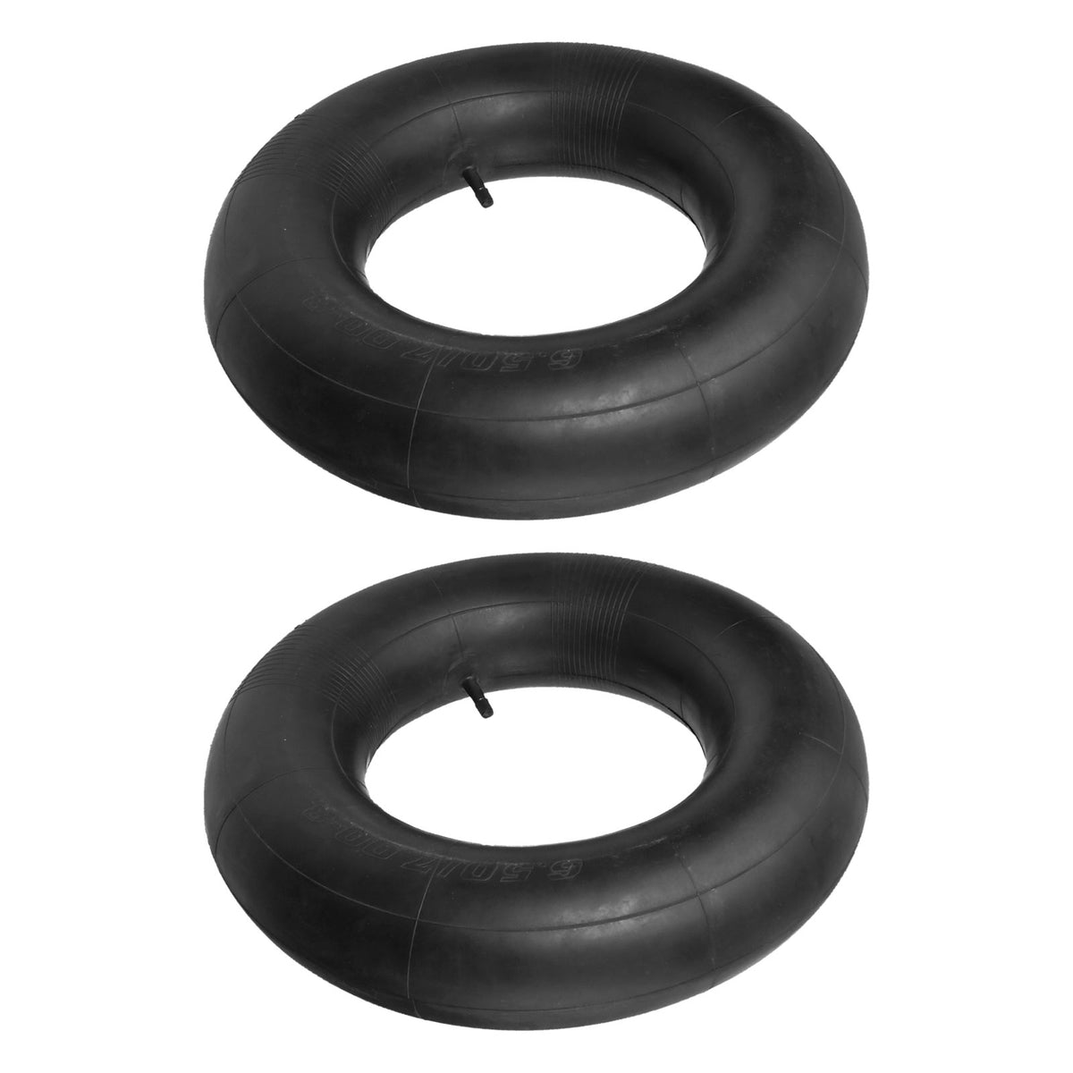 2x Schlauch 16x6.50-8 / 16x7.00-8 gerades Ventil für Rasentraktor