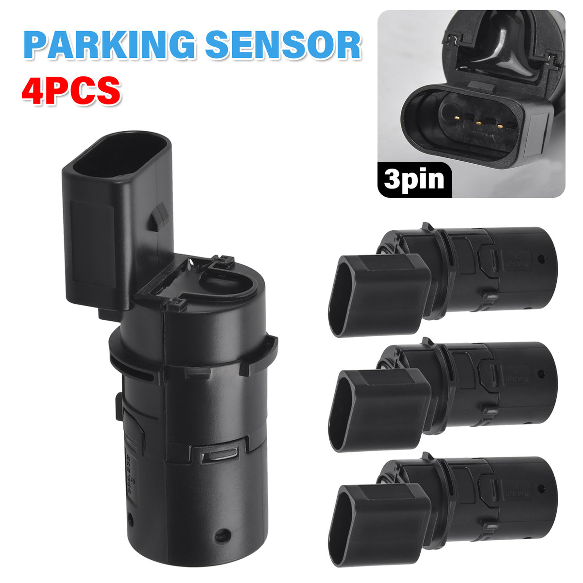 4x Parksensor PDC Sensor Vorne Hinten für Audi A6 4B2 4F2 4FH 4B5 4F5