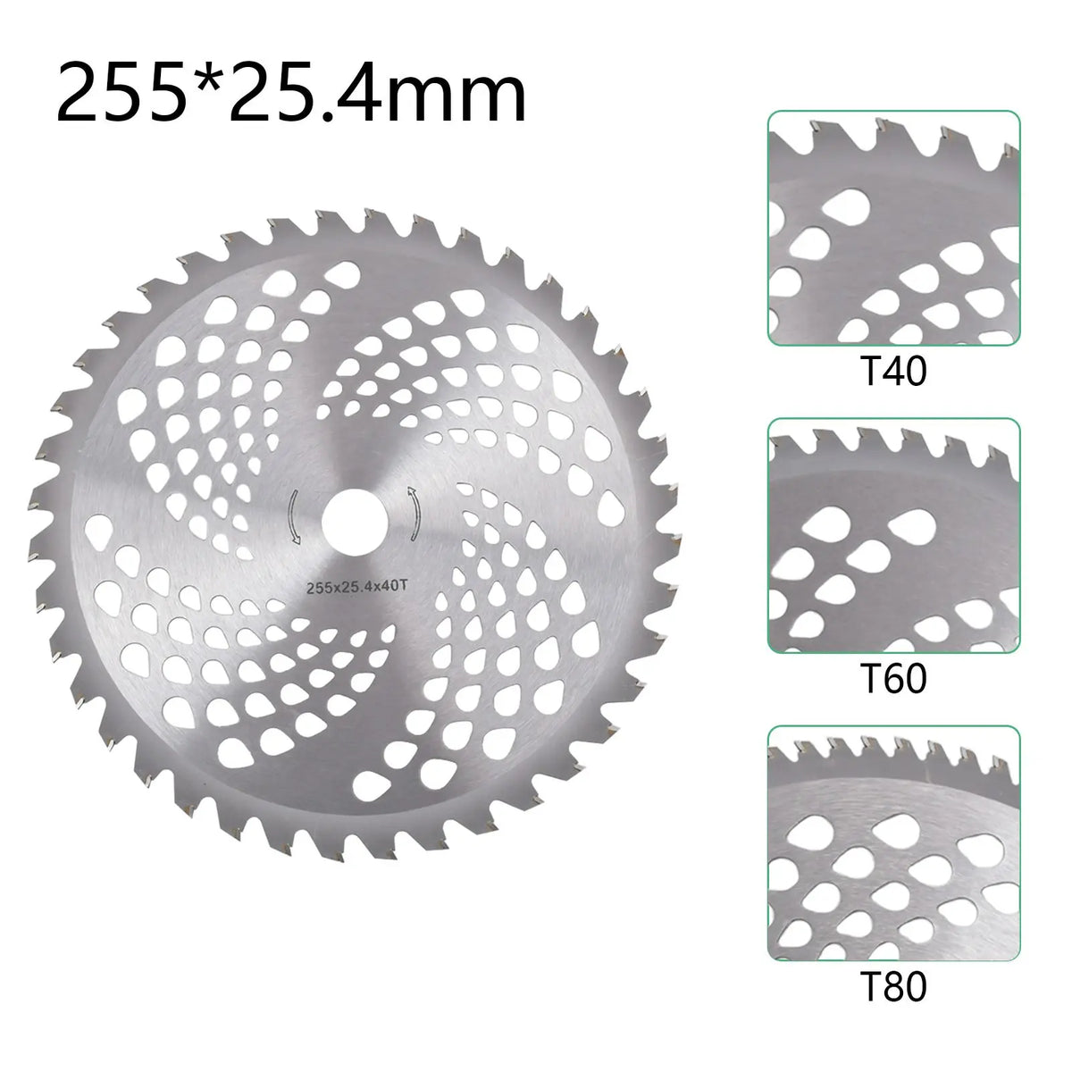 Sägeblatt Freischneider Hartmetall Motorsense 40/60/80 Zähne