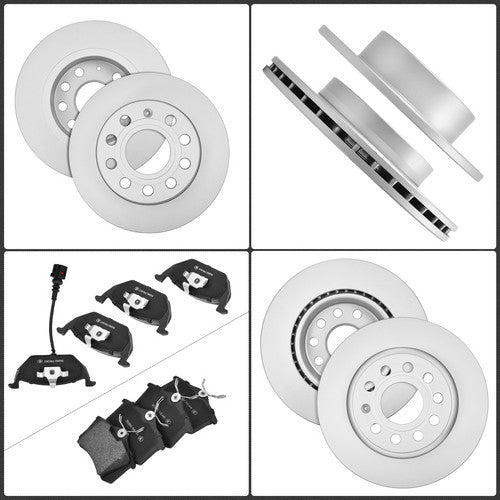 Bremsscheiben Bremsbeläge Vorn Hinten für VW Golf 7