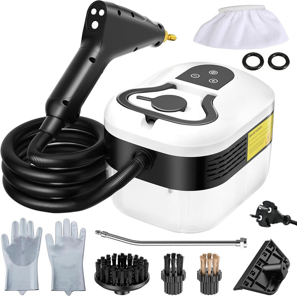 Professioneller Dampfreiniger–2500W, 1200ml Tank für Auto, Küche & Haushalt