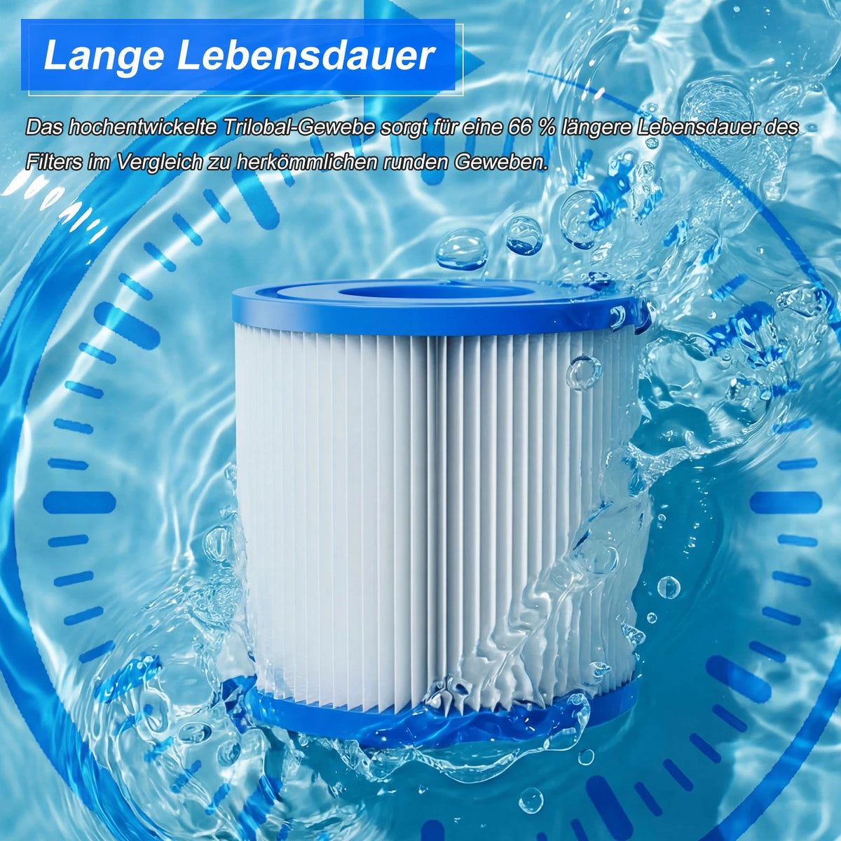 16er Filter für Bestway Lay-Z-Spa VI Gr. 6 60311 58323