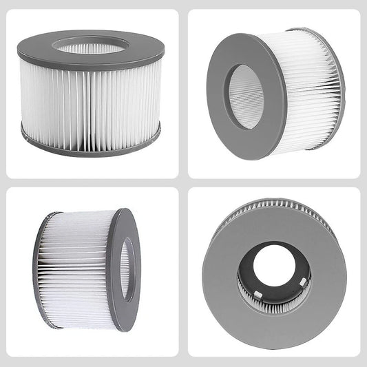 6X Filter Whirlpool für MSpa In-Outdoor Pool Ersatzfilter Kartusche aufblasbar